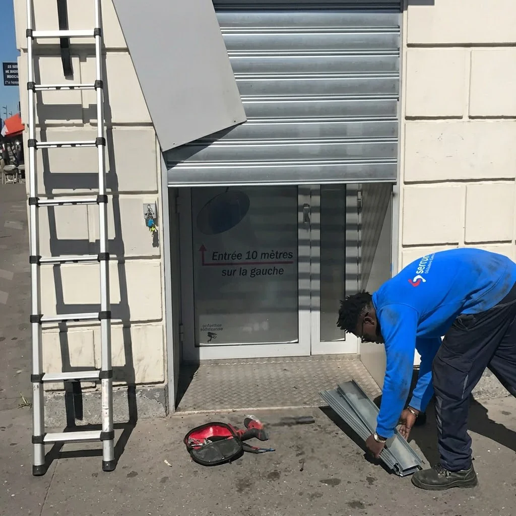 dépannage rideau de fer Fosses - technicien MGParis