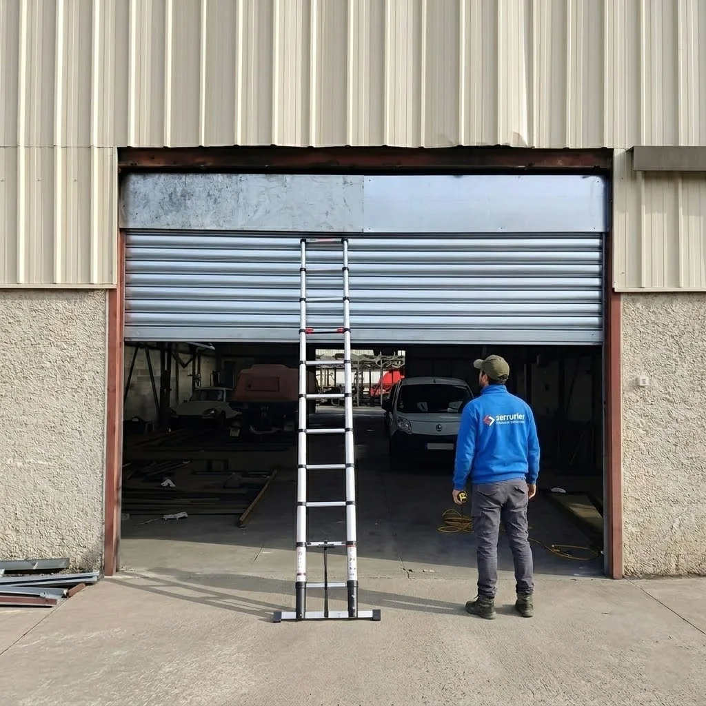 depannage rideau metallique à lames pleines - Villiers-Saint-Frédéric - Technicien MGParis