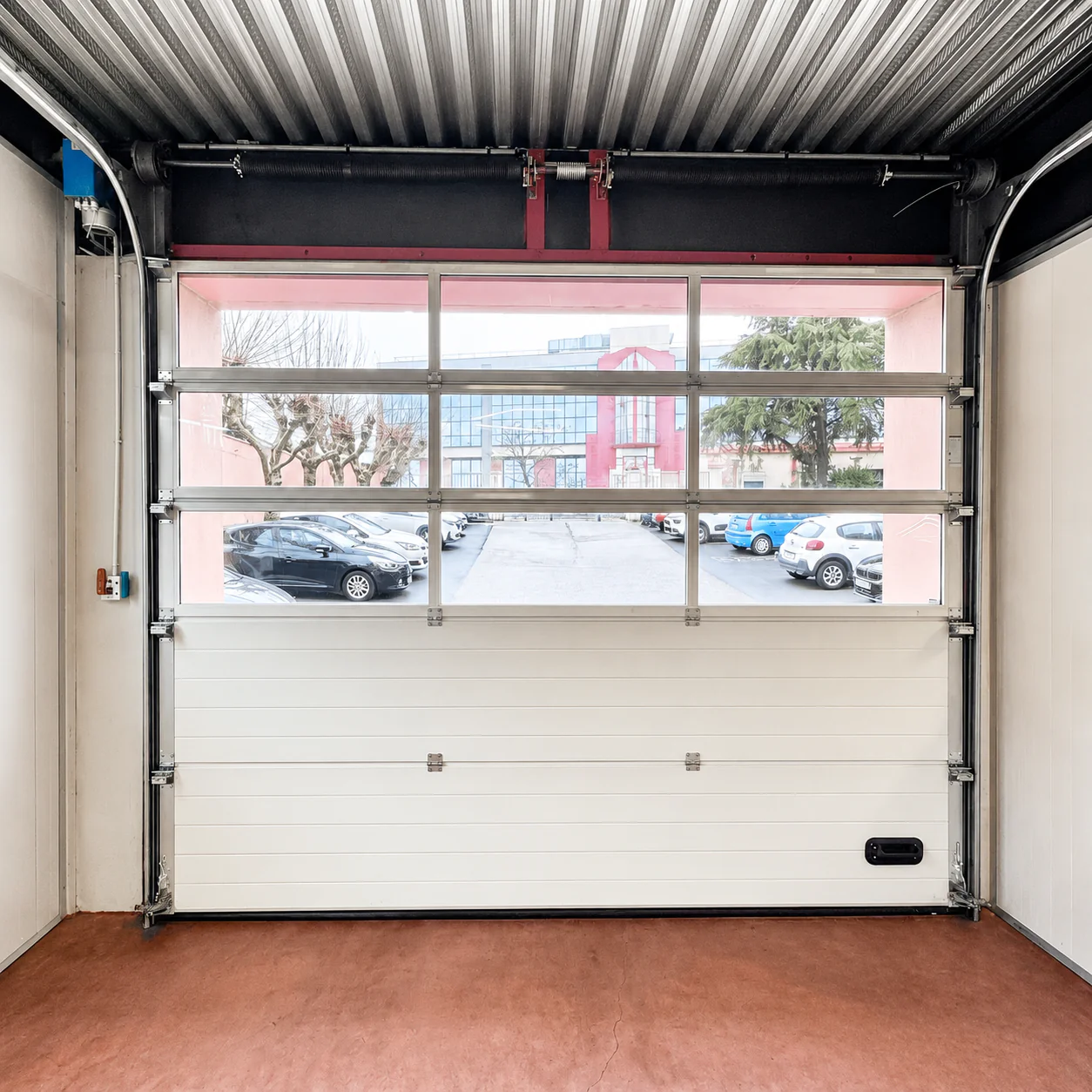 Porte sectionnelle remise en service après réparation à Argenteuil 95100