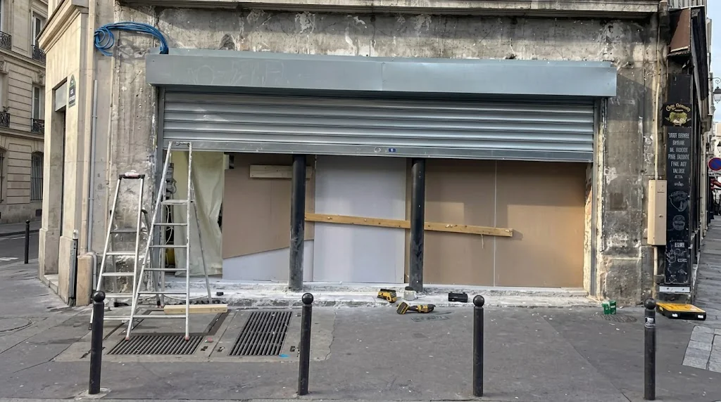 realignement tablier desaligne rideau metallique - Villiers-Saint-Frédéric