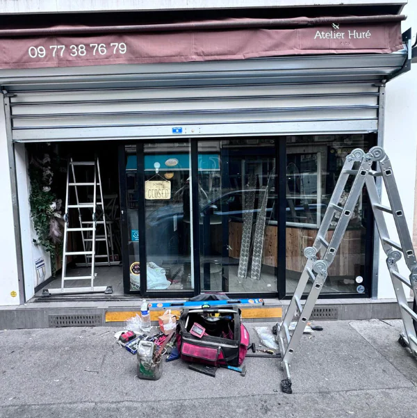 changement des lames de rideau métallique Paris 19 - MGParis