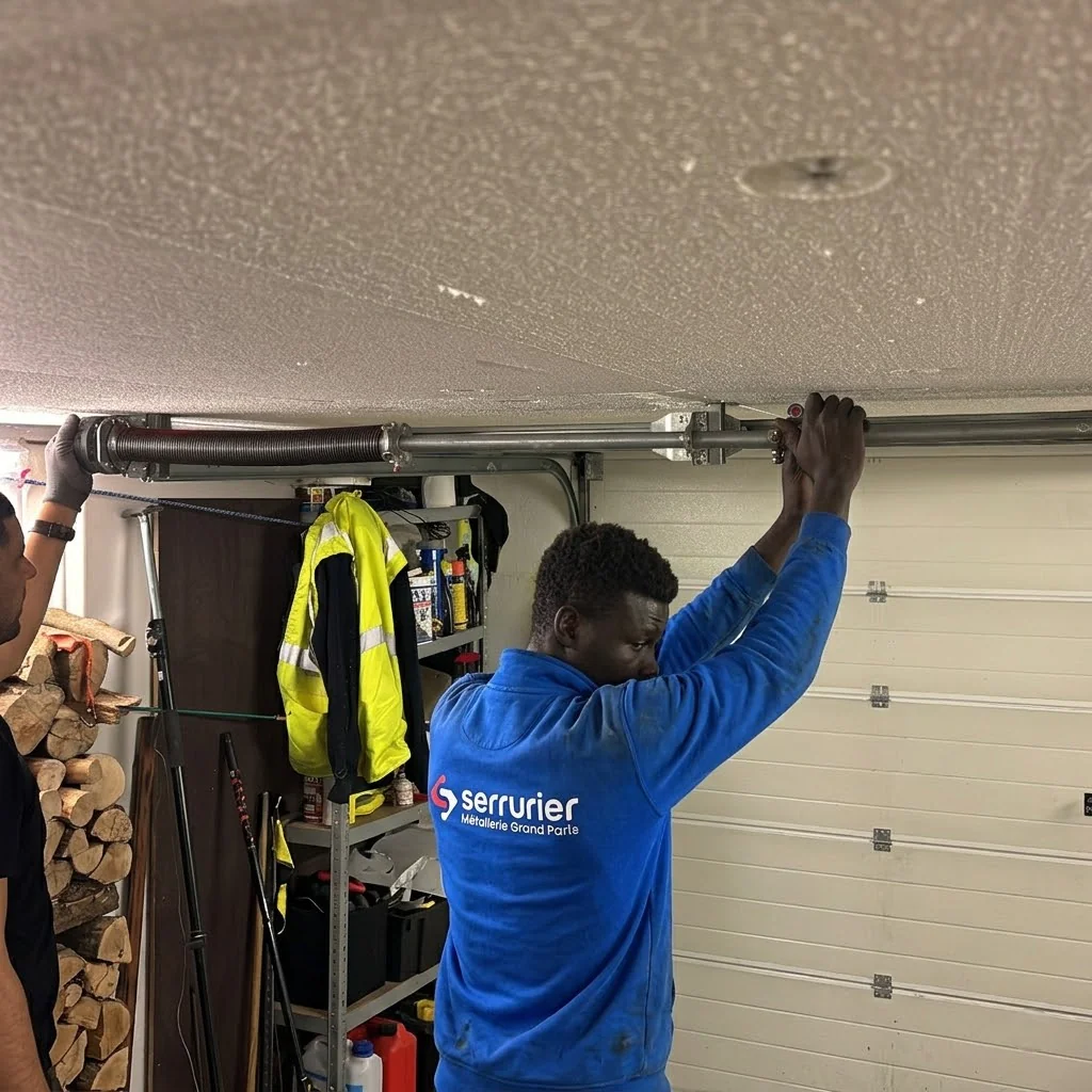 dépannage porte de garage sectionnelle Saint Cloud - MGParis