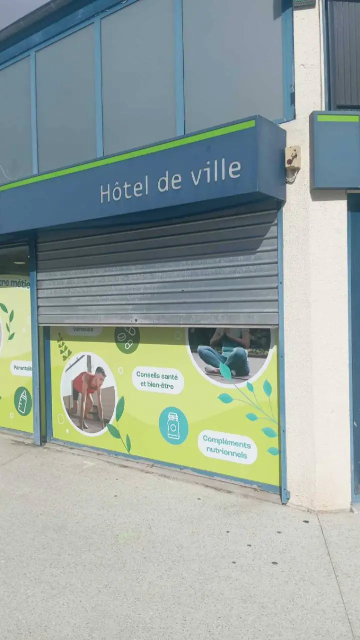 Rideau métallique à lames pleines fonctionnel après réglage du fin de course du moteur central à Fontenay-le-Fleury