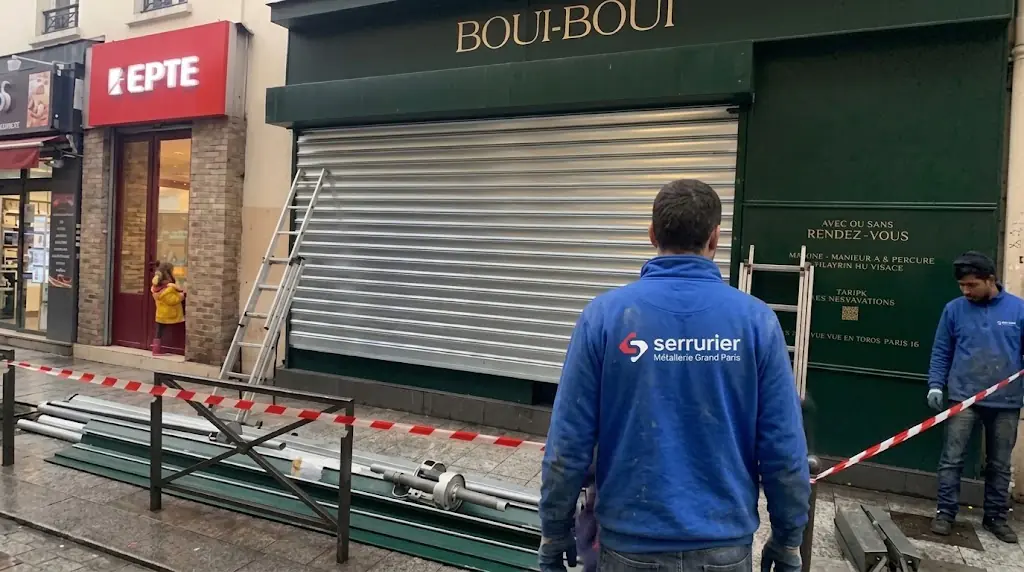 Remise en état rideau métallique à Souppes-sur-Loing