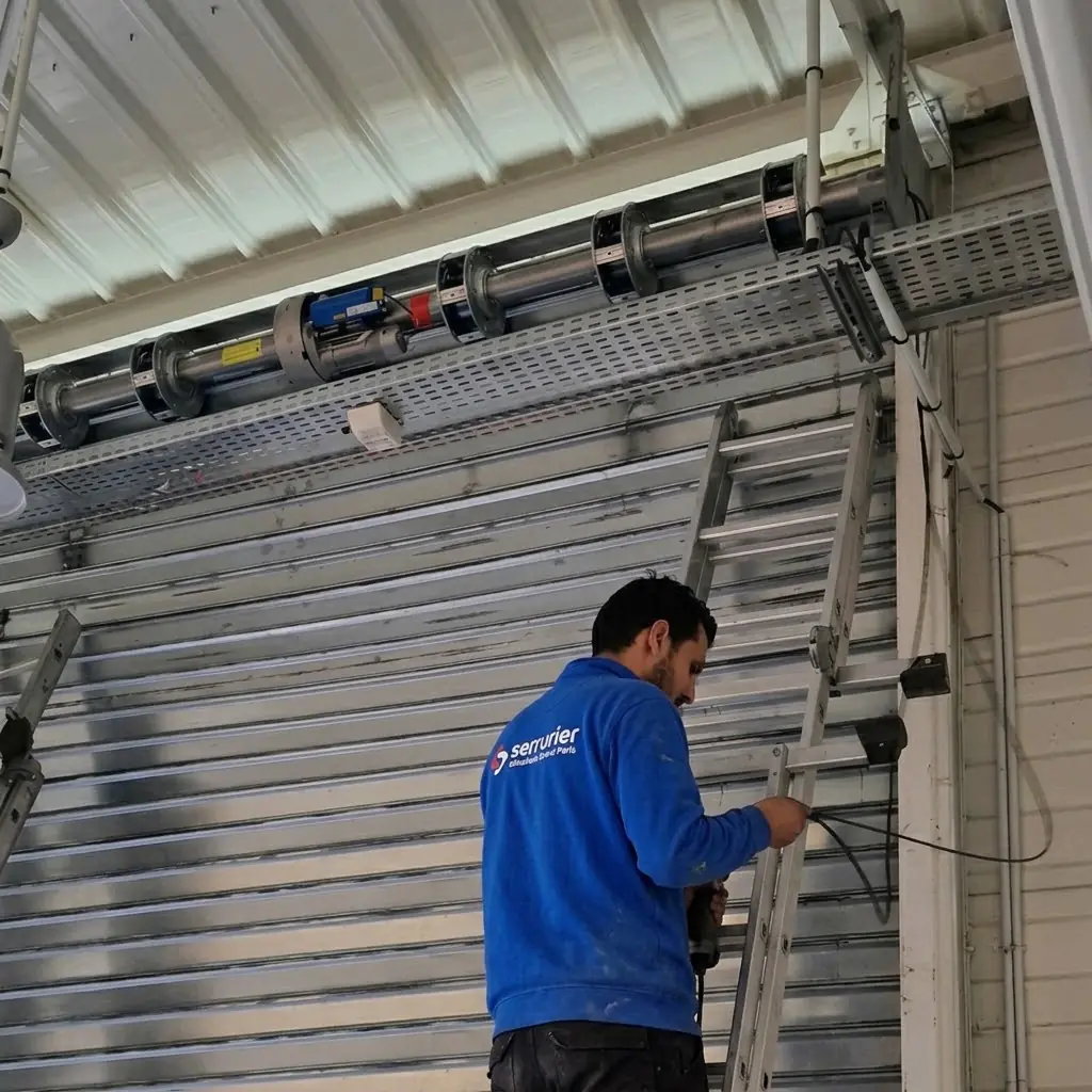 remise en état rideau métallique à La Ferté Gaucher - Technicien MGParis