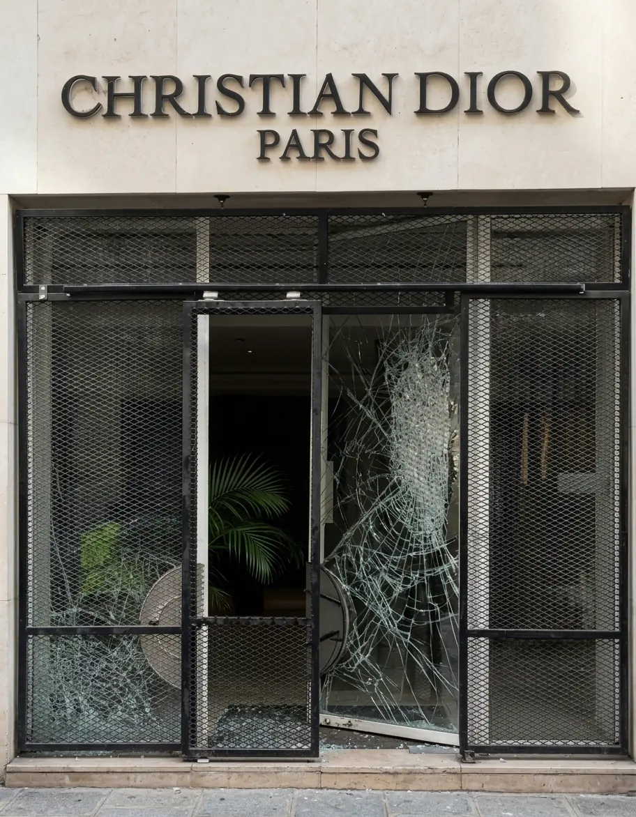 Fermeture provisoire magasins à Paris